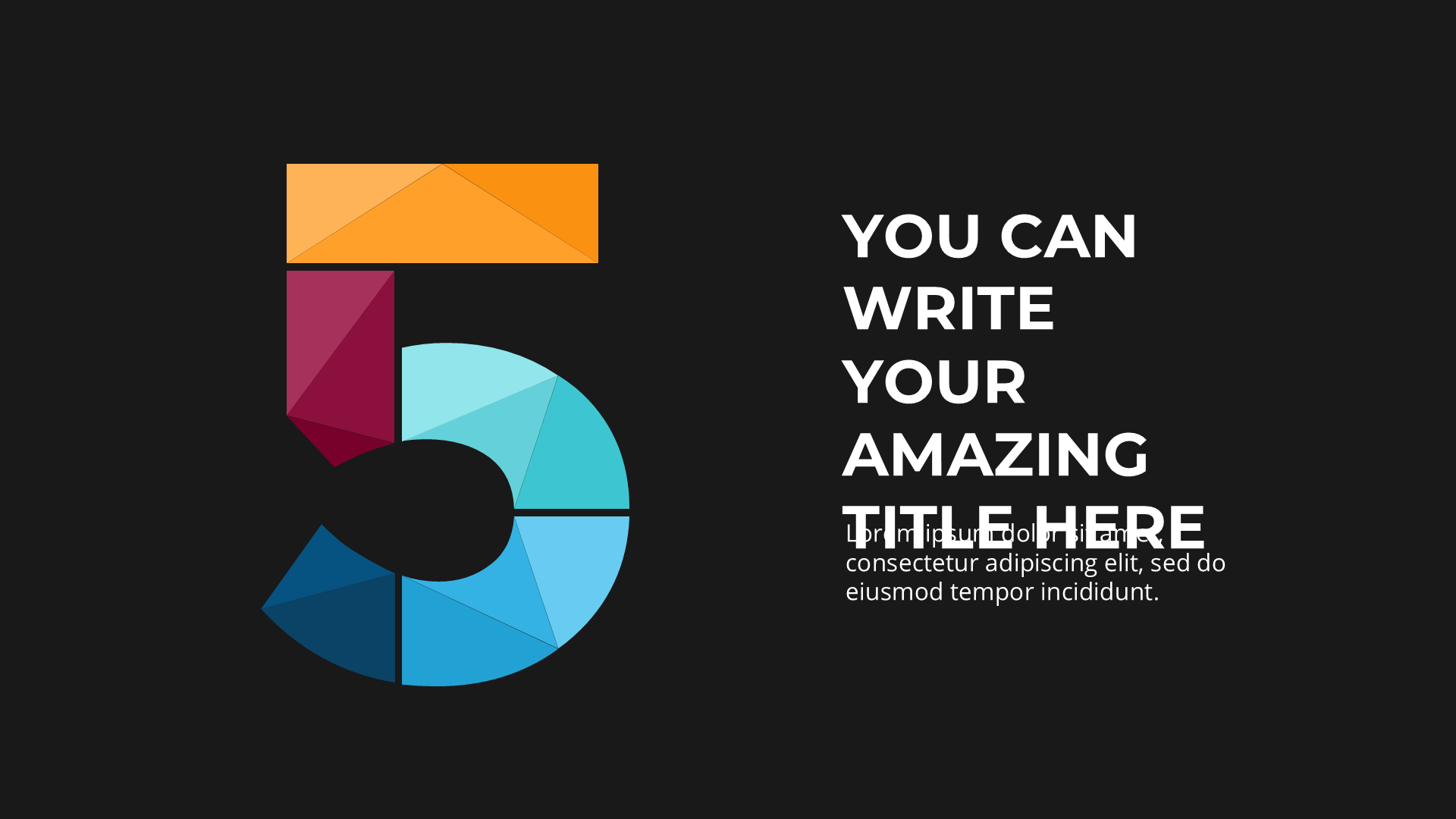 Alphabet Dark slide 6